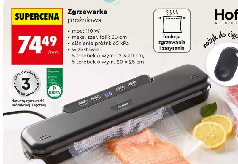 zgrzewarka próżniowa