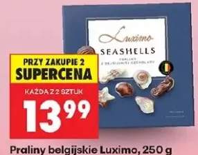 Praliny belgijskie Seashells z deserami czekolady