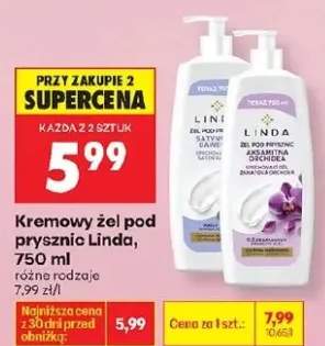 Kremowy żel pod prysznic różne rodzaje