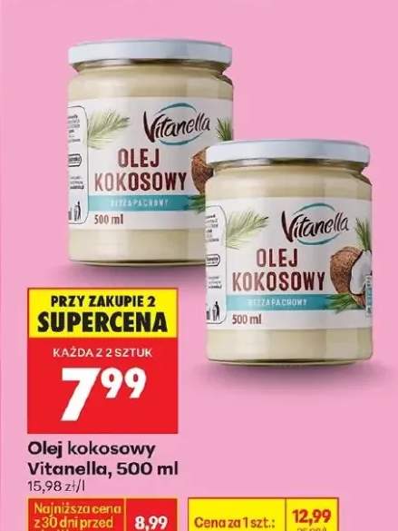 Olej kokosowy bezpachowy