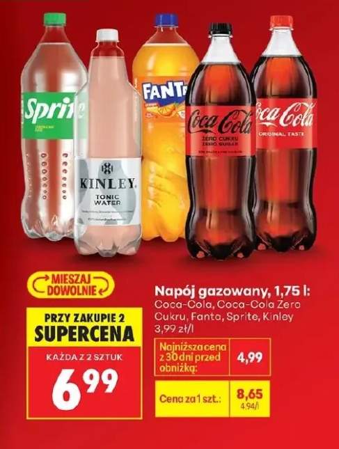 Napój gazowany Coca-Cola Original Taste
