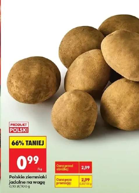 Ziemniaki jadalne na wagę