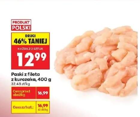 Paski z fileta z kurczaka