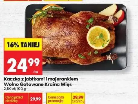 Kaczka z jabłkami i majerankiem