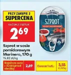 Szprot w sosie pomidorowym