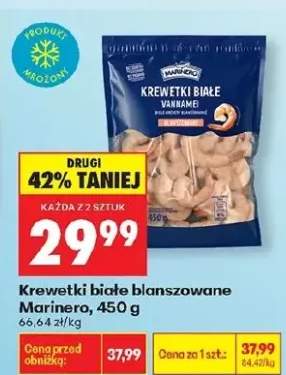 Krewetki białe blanszowane