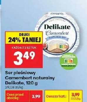 Ser pleśniowy Camembert naturalny