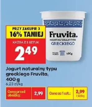 Jogurt naturalny typu greckiego