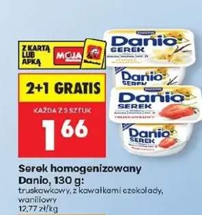 Serek homogenizowany truskawkowy