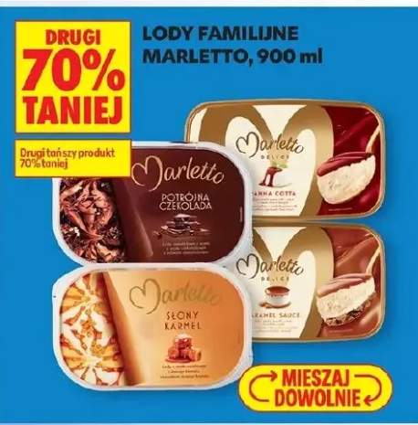 Lody familijne Potrójna Czekolada