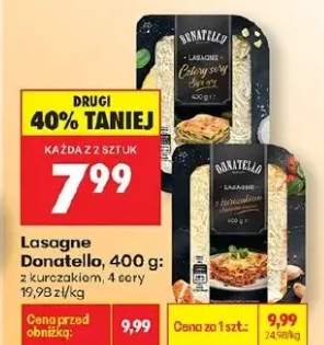 Lasagne z kurczakiem, 4 sery