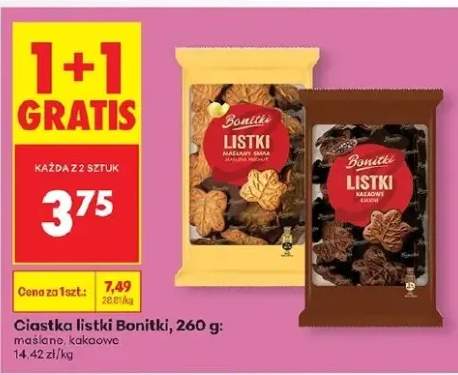 Ciastka listki maślane