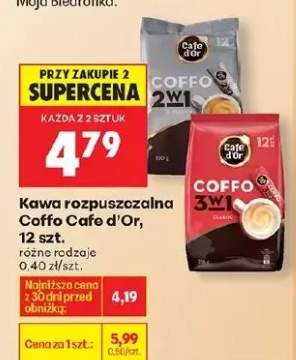 Kawa rozpuszczalna Coffo 3w1