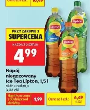 Napój niegazowany Ice Tea lemon
