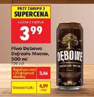 Piwo Dębowe Dojrzałe Mocne