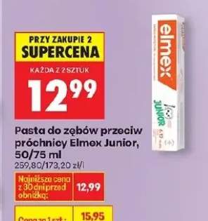 Pasta do zębów przeciw próchnicy Junior