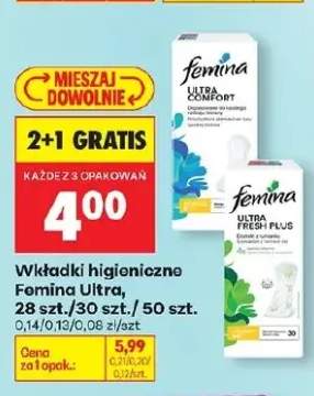 Wkładki higieniczne Ultra