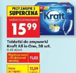 Tabletki do zmywarki All in One