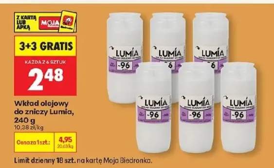 Wkład olejowy do znicza -96