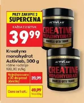 Kreatyna monohydrat różne rodzaje