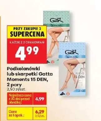 Podkolanówki Moments 15 DEN