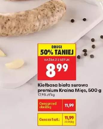 Kiełbasa biała surowa z tymiankiem