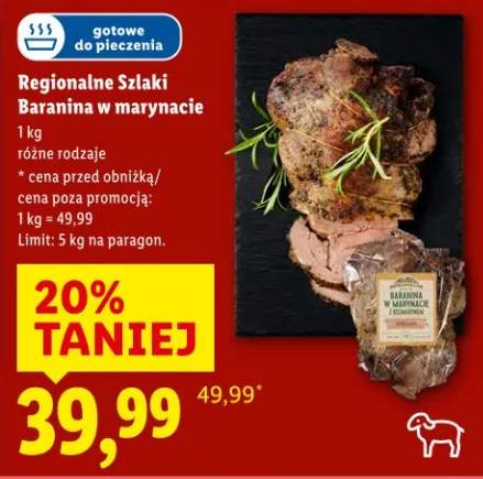 baranina w marynacie