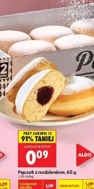 Pączek z nadzieniem