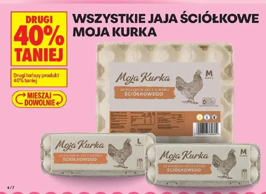 Jaja ściółkowe 10 polskich jaj z chowu ściółkowego