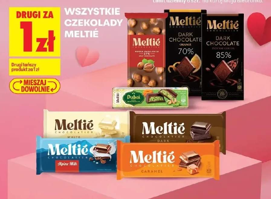 Czekolada druga za 1 zł