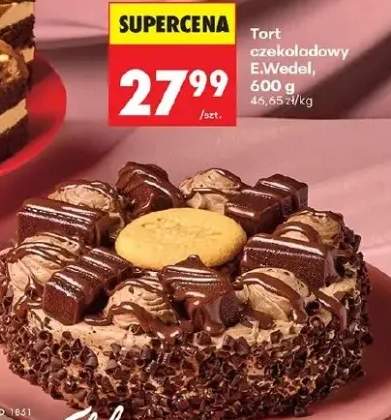 Tort czekoladowy E.Wedel