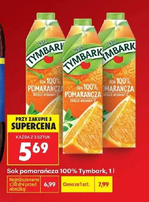Sok pomarańcza 100%
