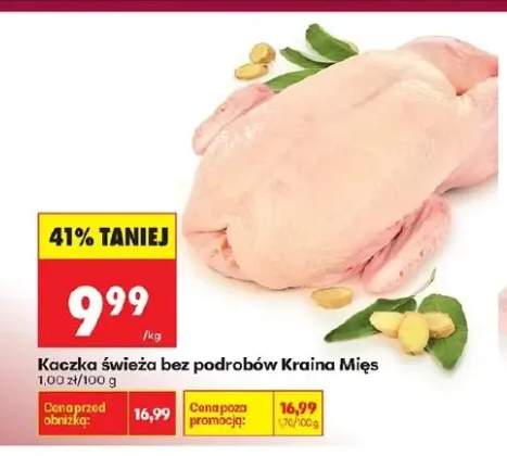 Kaczka świeża bez podrobów