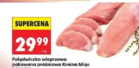 Polędwiczka wieprzowa pakowana próżniowo