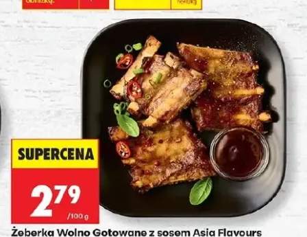 Żeberka wolno gotowane z sosem Asia Flavours