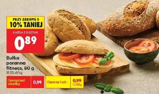 Bułka poranna fitness