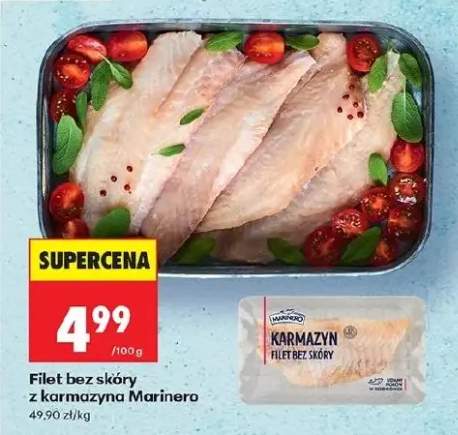 Filet bez skóry z karmazyna