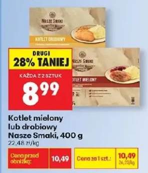 Kotlet mielony lub drobiowy