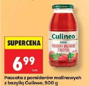 Passata z pomidorów malinowych z bazylią