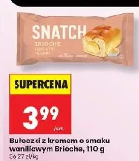Bułeczki z kremem o smaku waniliowym