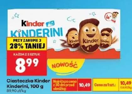 Ciasteczka Kinderini