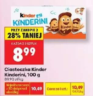 Ciasteczka Kinderini