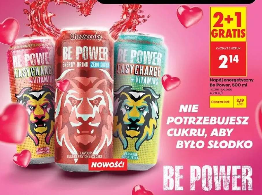 Napój energetyczny Easycharge +vitamins Tropical