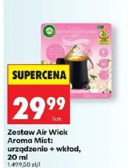 Zestaw Aroma Mist: urządzenie + wkład