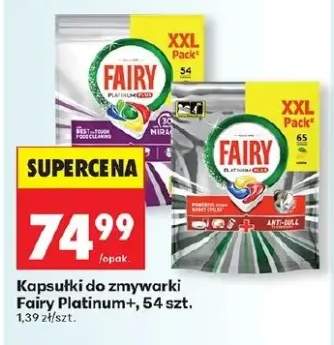 Kapsułki do zmywarki Platinum+