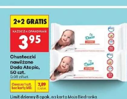 Chusteczki nawilżane Atopic