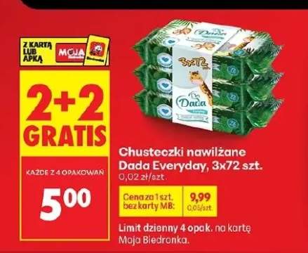 Chusteczki nawilżane Everyday