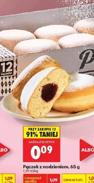 Pączek z nadzieniem