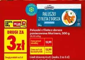 Paluszki z fileta z dorsza panierowane Marinero