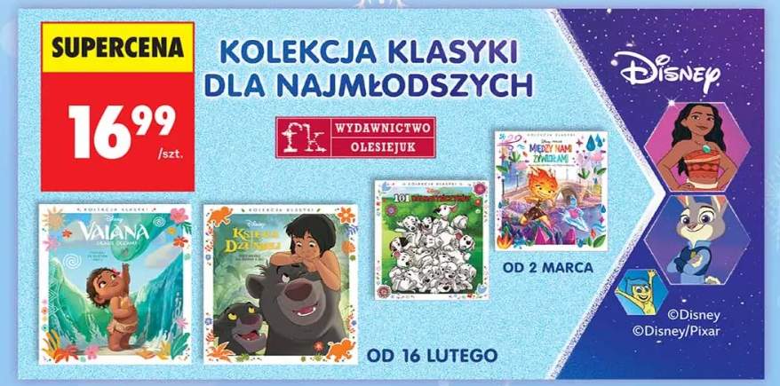 Książka Kolekcja klasyki dla najmłodszych Disney